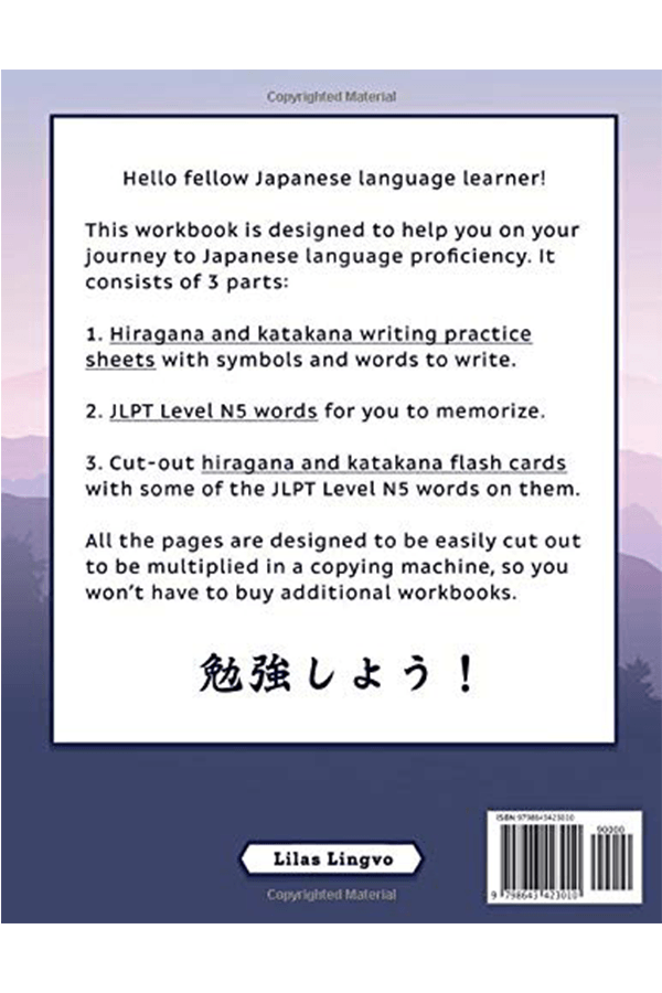 3-in-1 Workbook: Hiragana & Katakana Alt Japansk