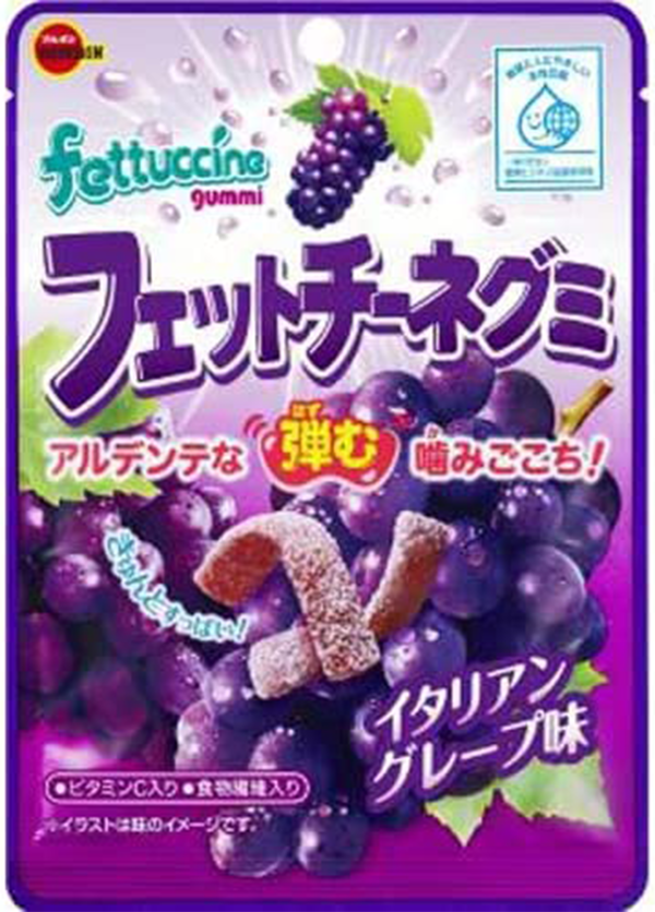 Fettuccine Gummi: Grape Flavor 50g Alt Japansk