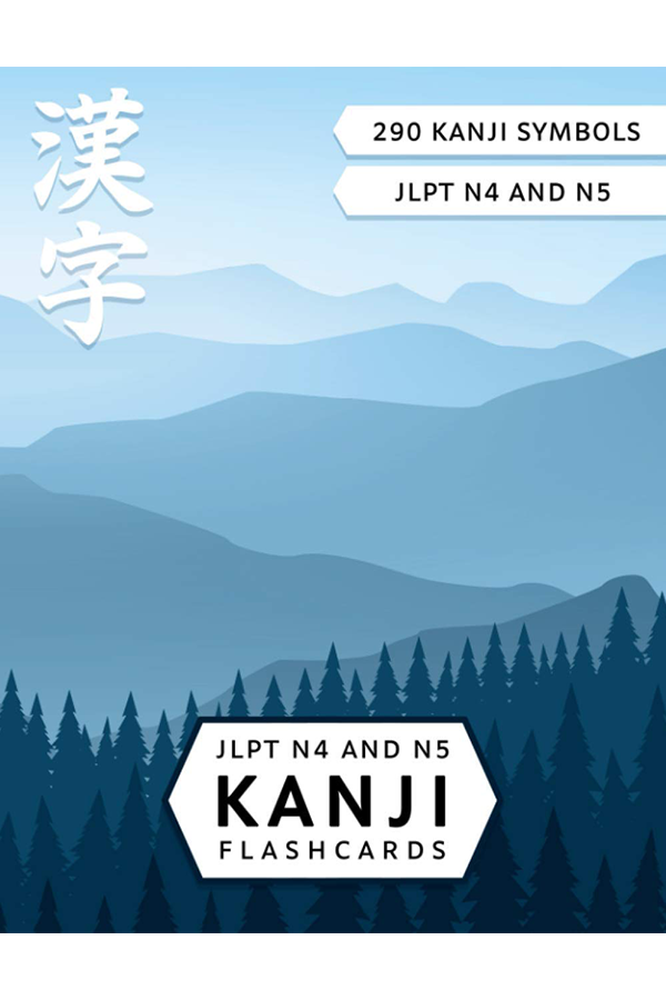 Flash Cards: Kanji JLPT N4 and N5 Alt Japansk