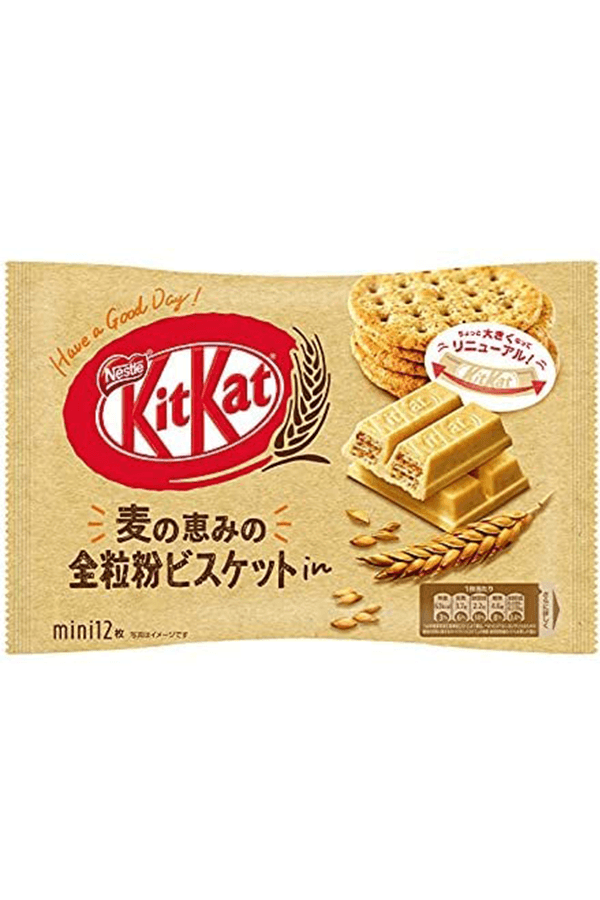 Kit Kat: Whole Wheat Biscuits Alt Japansk