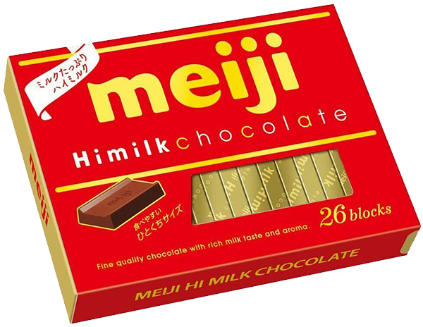 Meiji: Himilk Chocolate 120g Alt Japansk