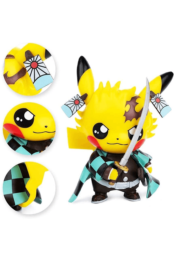Pikachu Detailed Figure: Demon Slayer Alt Japansk