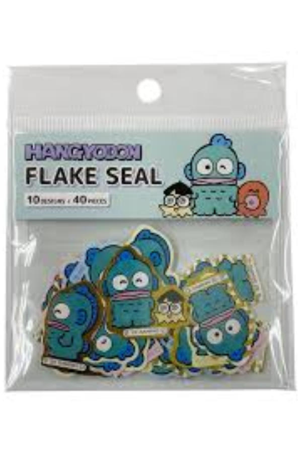 Hangyodon Klistremerker | Flake Seal (40 stk) | Sanrio