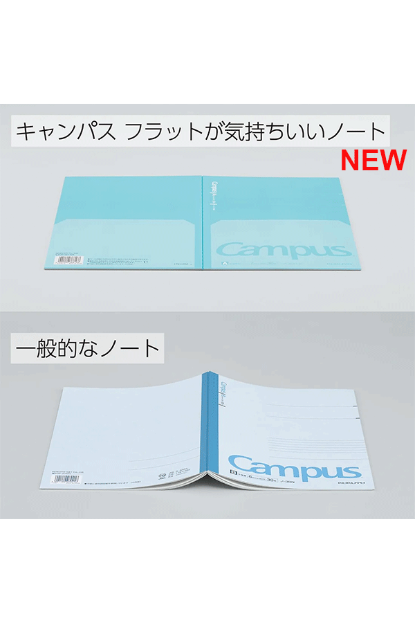 Campus "Flat Kimochii" Notisbok B5 | Prisbelønt Design