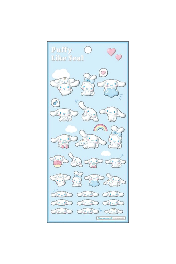 Sanrio Puffy Klistremerker | 3D Seal Stickers | Dekorer Med Stil