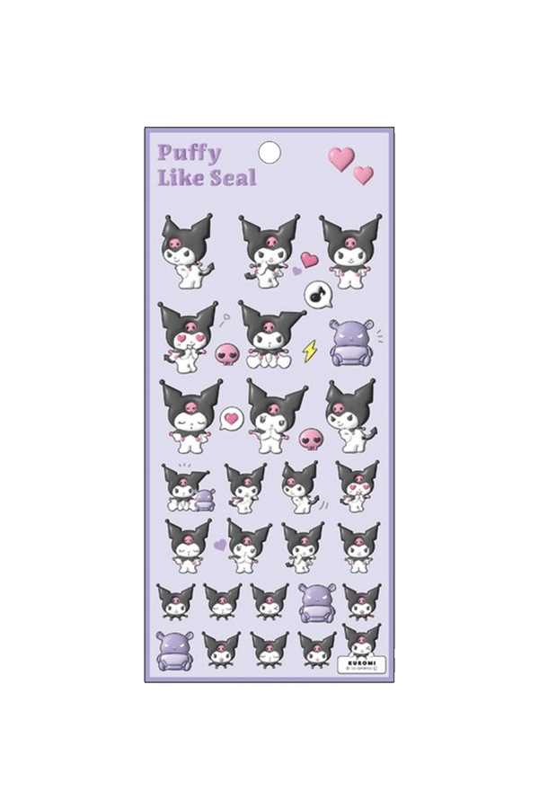 Sanrio Puffy Klistremerker | 3D Seal Stickers | Dekorer Med Stil