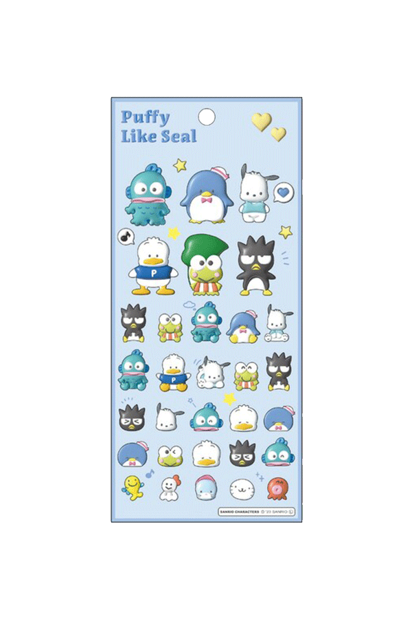 Sanrio Puffy Klistremerker | 3D Seal Stickers | Dekorer Med Stil