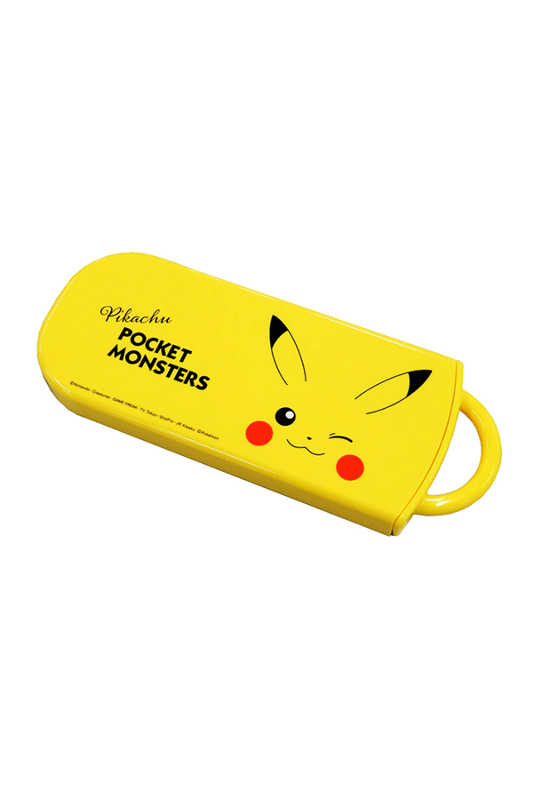 Pikachu Antibacterial Chopstick Trio Set: Pokemon