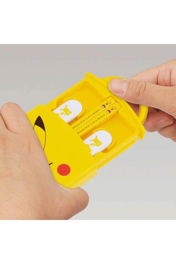 Pikachu Antibacterial Chopstick Trio Set: Pokemon
