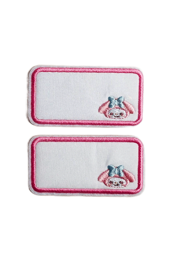 Sanrio Navnelapp | Broderi Strykemerke | Velg Din Favoritt