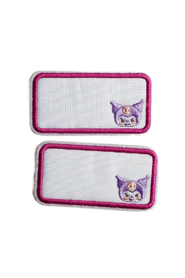 Sanrio Navnelapp | Broderi Strykemerke | Velg Din Favoritt