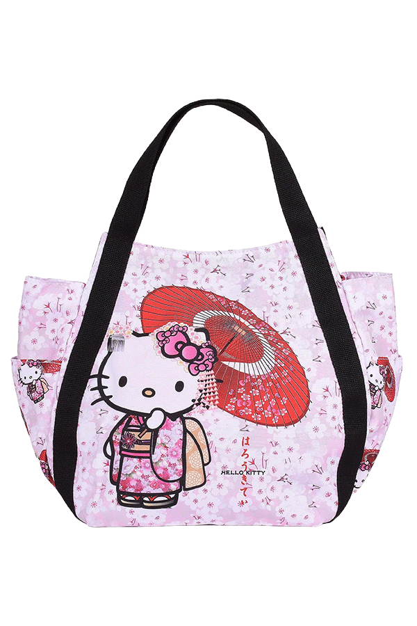 Hello Kitty Tote Bag | Sanrio x Manufatto | Spacious & Practical
