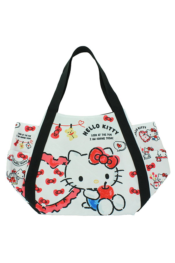 Hello Kitty Tote Bag | Sanrio x Manufatto | Spacious & Practical