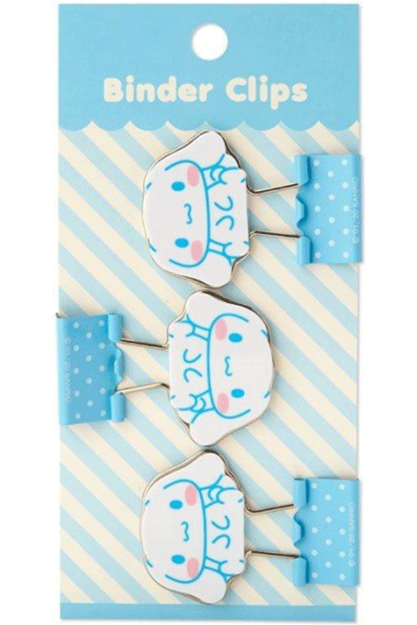 Binder Clips: Cinnamoroll | Sanrio Original