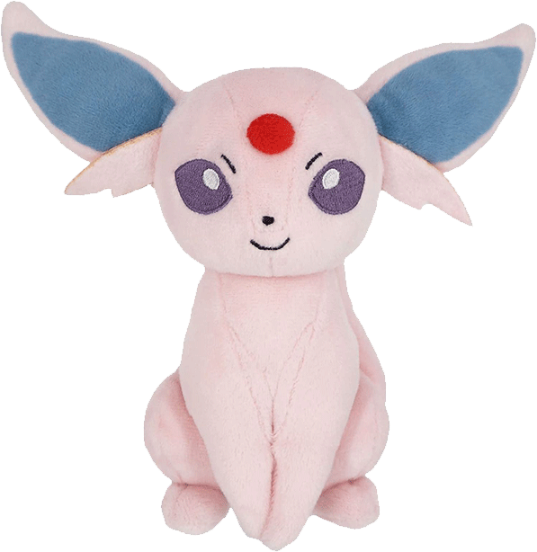 Sanei Boeki plysj av Espeon fra Pokémon All Star Collection.