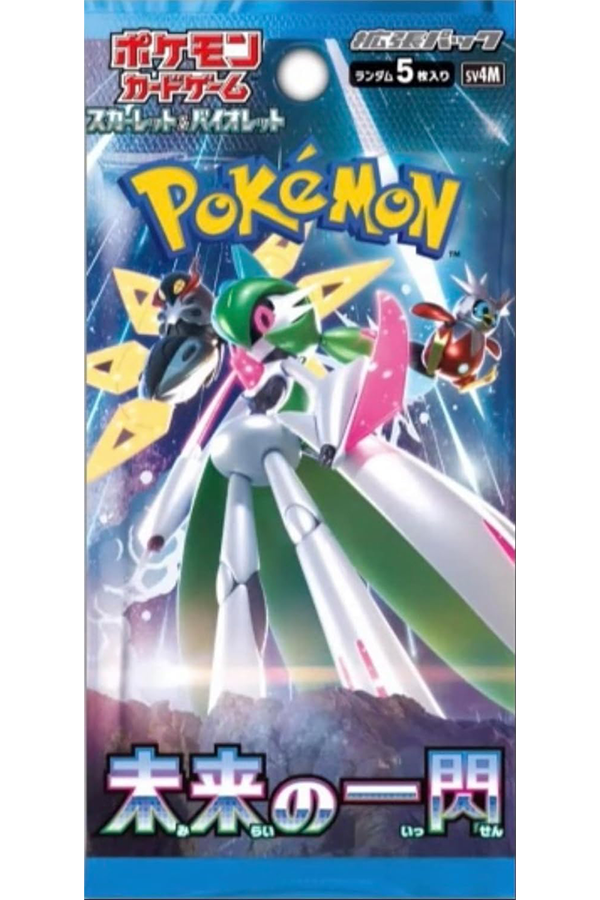 Japansk booster pack for Pokémon Kort-settet Scarlet & Violet: Future Flash.