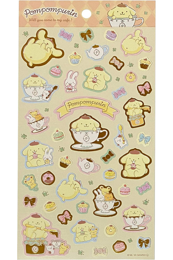 Gold Stickers: Pompompurin