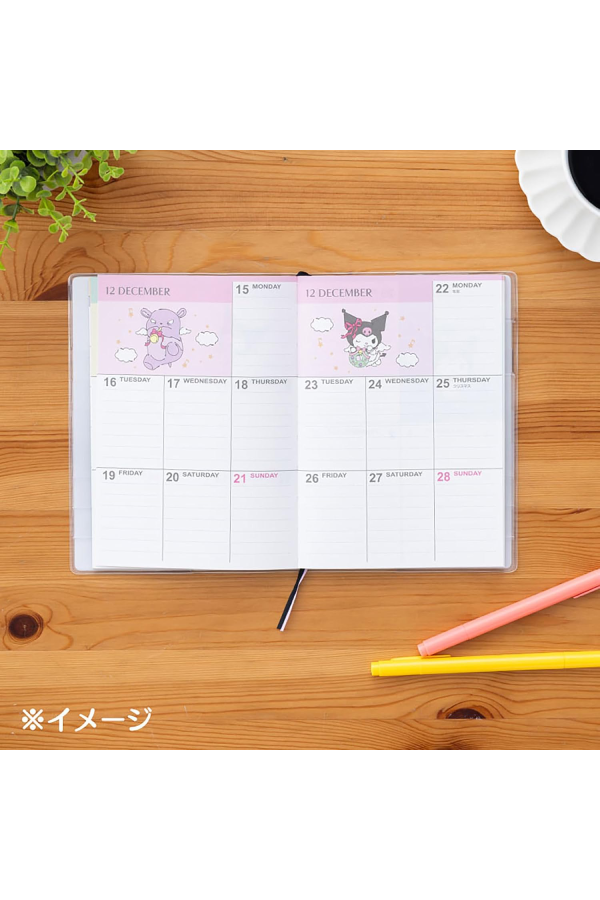 Kuromi – Sanrio Original | Dagbok B6 | 2026