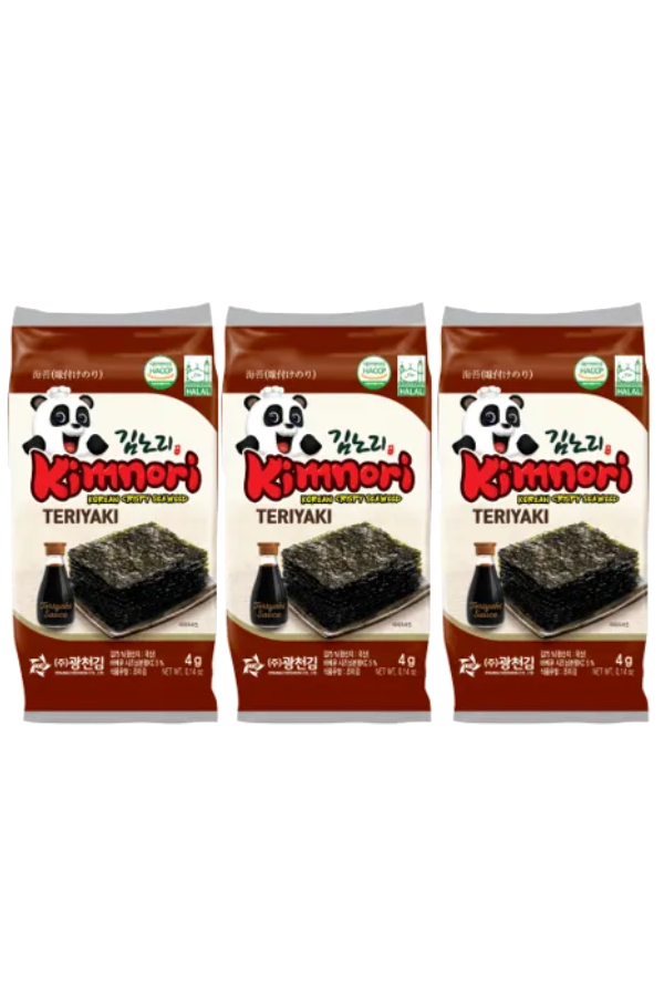 Kimnori Korean Crispy Seaweed Teriyaki