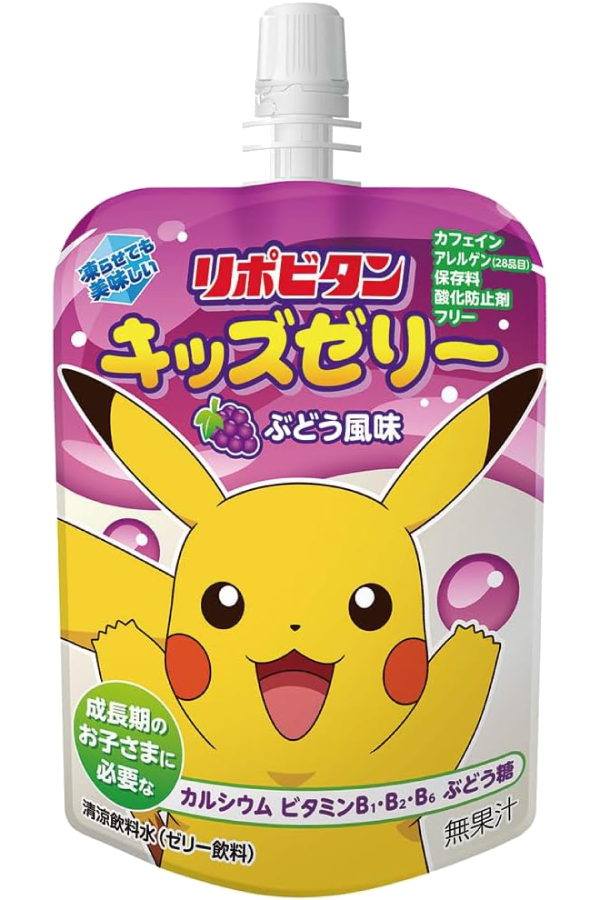 Taisho Pokemon Jelly Drink Grape 125ml