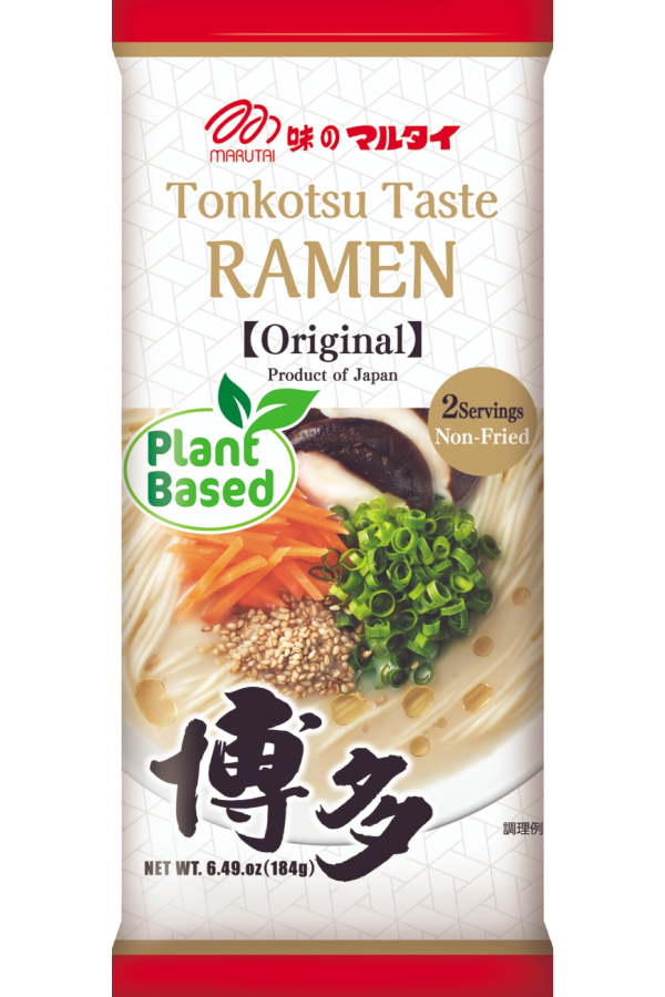 Marutai Japanese Tonkotsu Taste Ramen Original Hakata Plant Based
