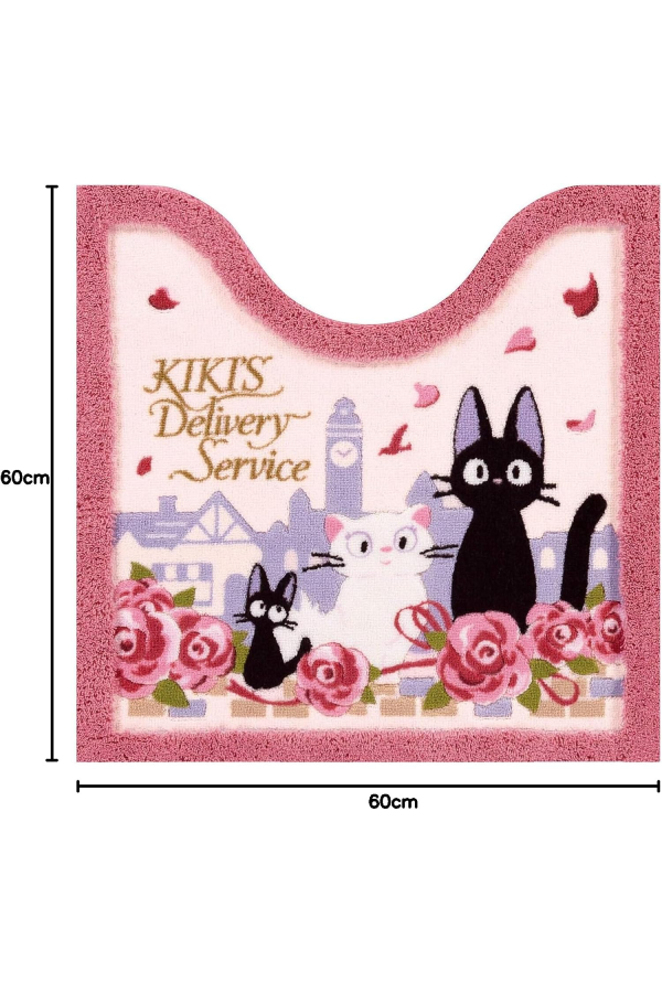 Bath Toilet Mat: Kiki's Delivery Service