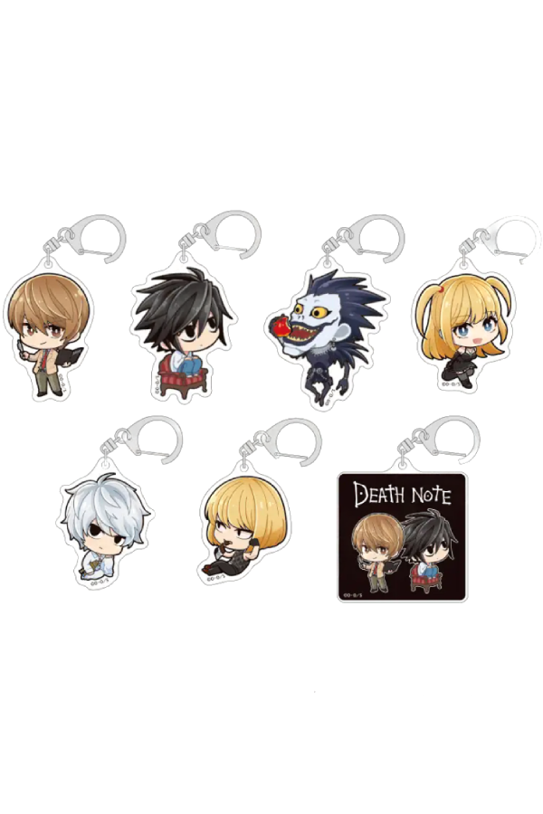 Death Note Keychain Gacha