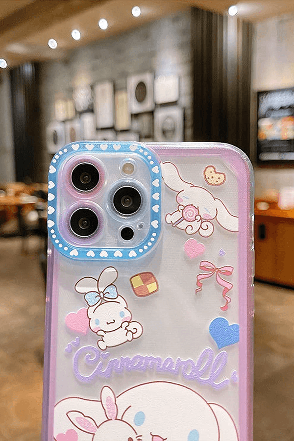 Cute iPhone Clear Case: Cinnamoroll Alt Japansk