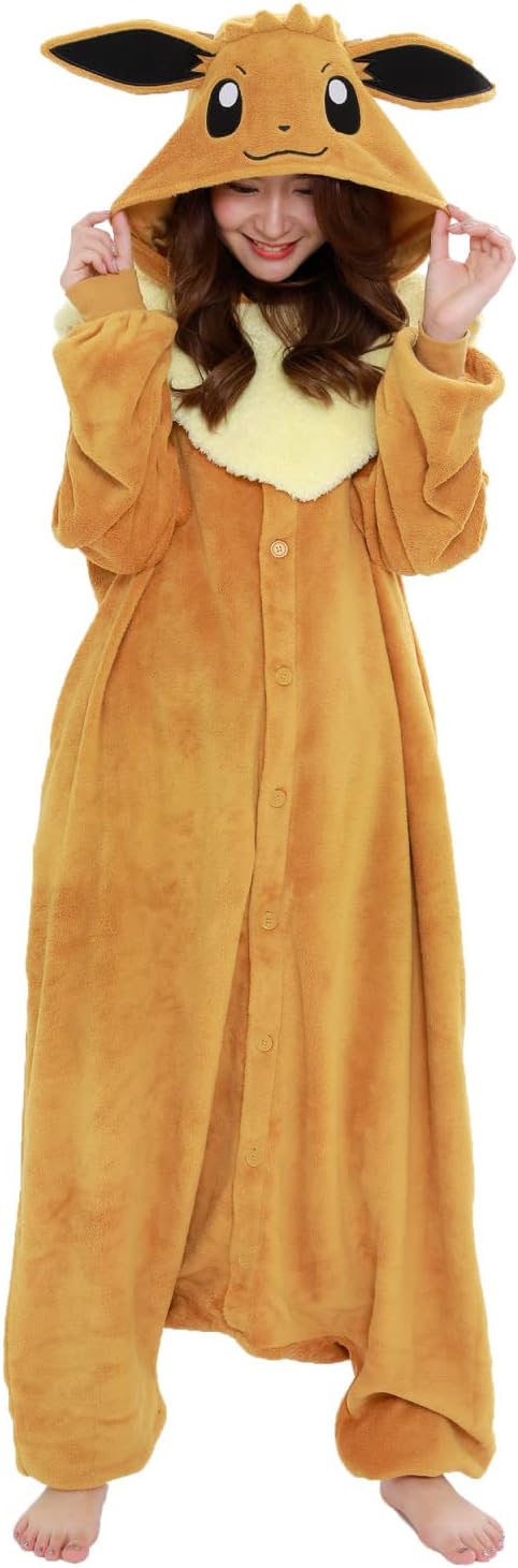 Eevee: Kigurumi (Unisex 165-175cm) Alt Japansk