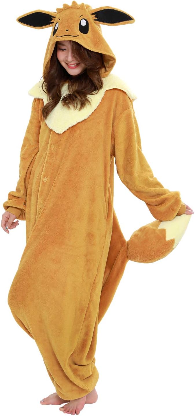 Eevee: Kigurumi (Unisex 165-175cm) Alt Japansk