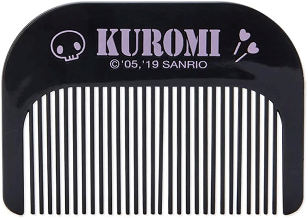 Face Mirror & Comb Set: Kuromi Alt Japansk