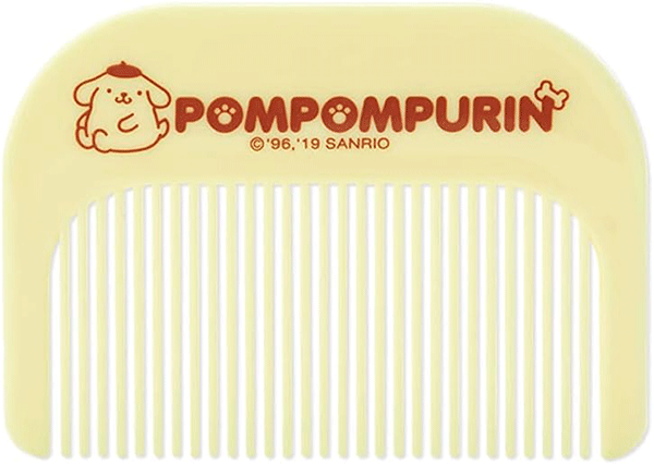 Face Mirror & Comb Set: Pompompurin Alt Japansk