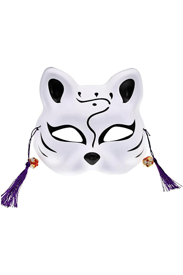 Fox Mask Set of 3 Japanese Style Alt Japansk