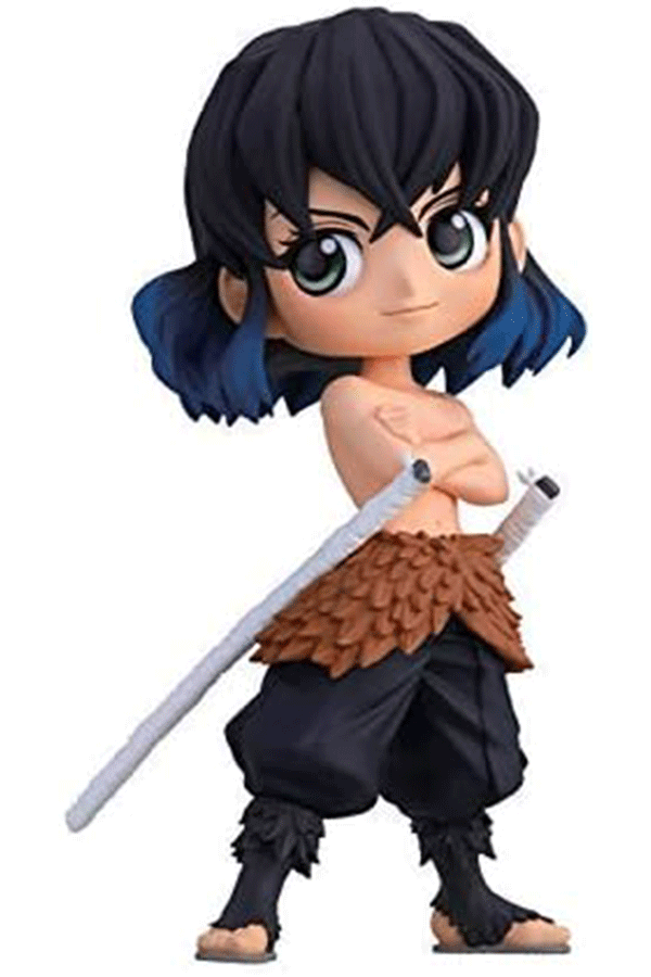 Inosuke Hashibira Qposket Collection: Demon Slayer Alt Japansk