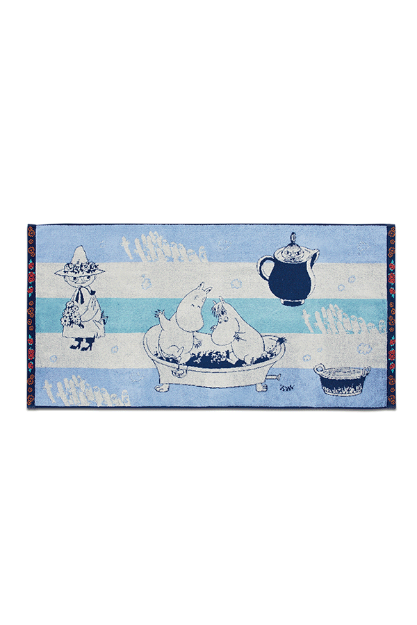 Jacquard Bath Towel: Moomin Alt Japansk