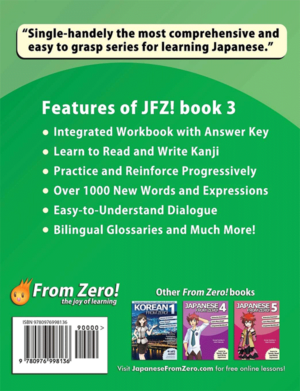 Japanese From Zero!: Collection 1-5 Alt Japansk