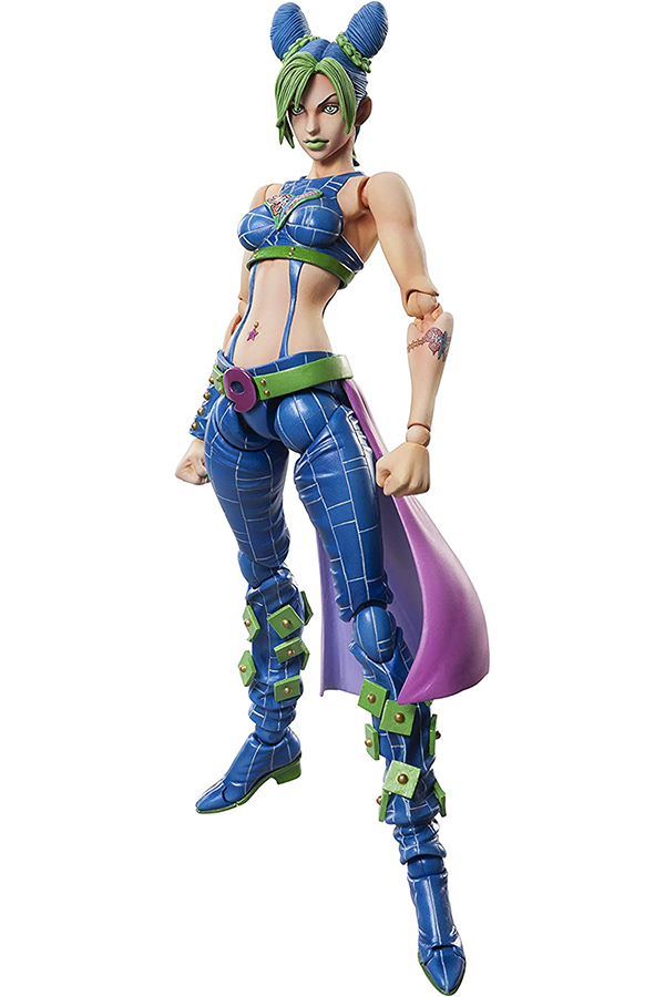 Jolyne Cujoh Super Movable Statue: Jojo's Bizarre Adventure Alt Japansk