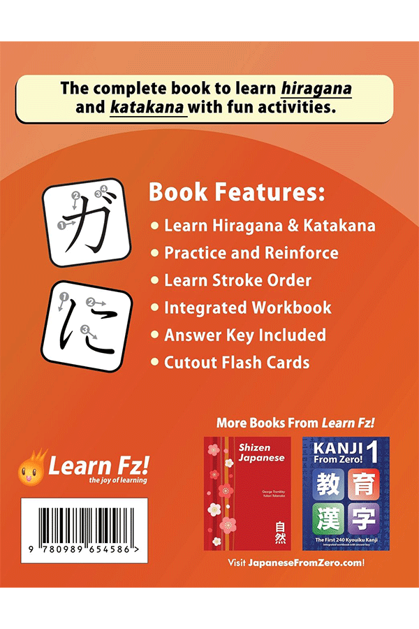 Kana From Zero: Learn Hiragana & Katakana Workbook Alt Japansk