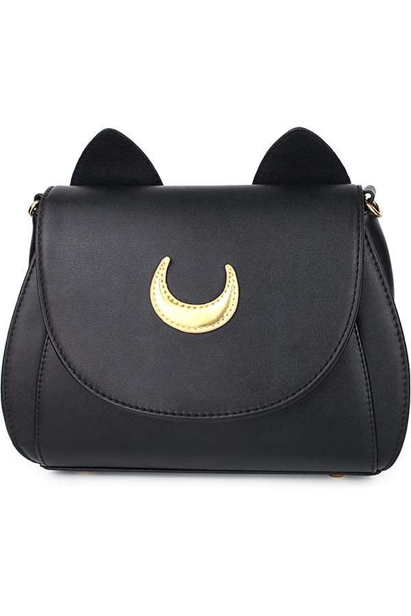 Luna Cat Leather Gothic Purse: Sailor Moon Alt Japansk