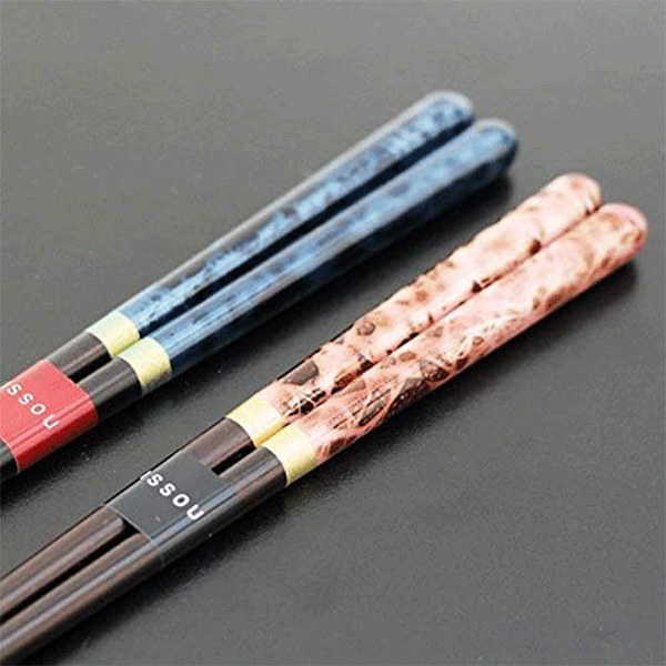 Moon Reading Couple Luxury Set Chopsticks Alt Japansk