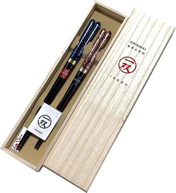 Moon Reading Couple Luxury Set Chopsticks Alt Japansk