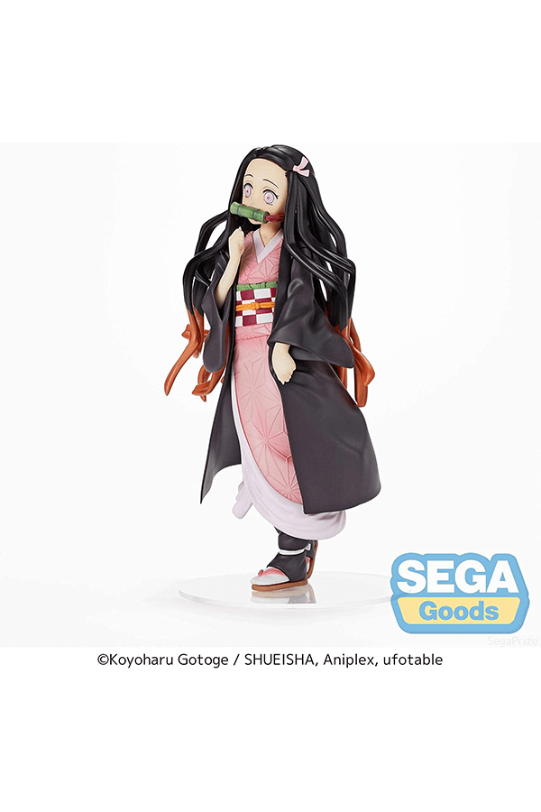 Nezuko Kamado Super Premium Figure: Demon Slayer Alt Japansk