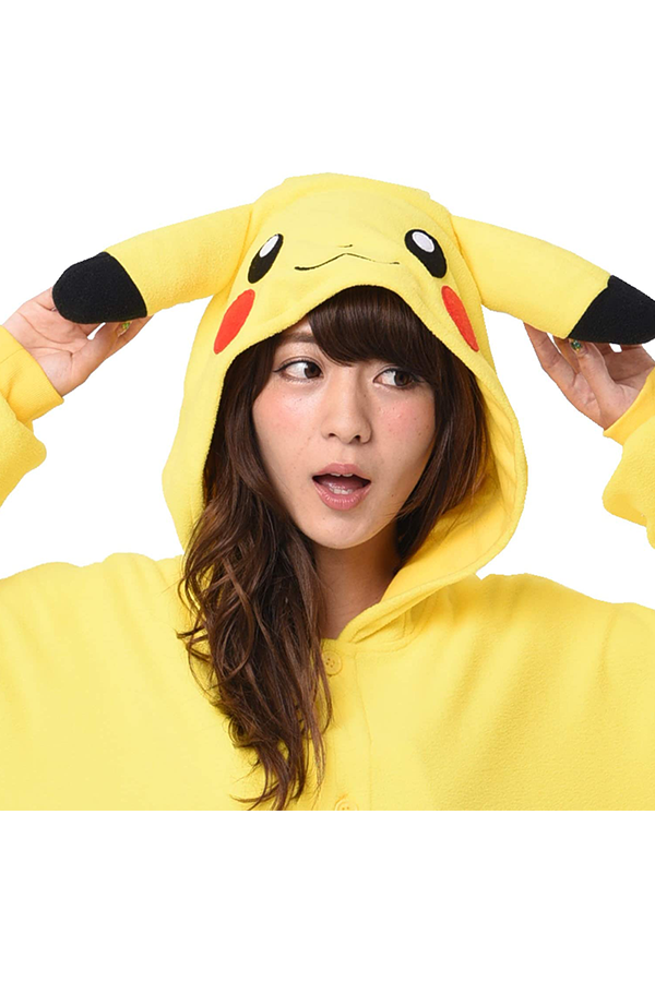 Pikachu: Kigurumi (Unisex 165-175cm) Alt Japansk