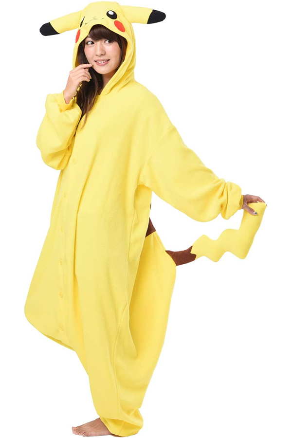 Pikachu: Kigurumi (Unisex 165-175cm) Alt Japansk