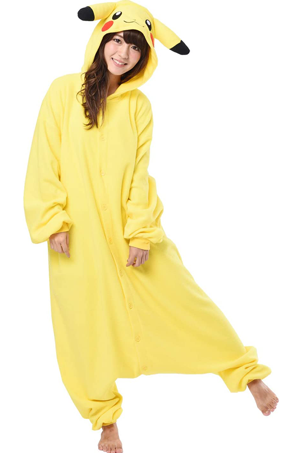 Pikachu: Kigurumi (Unisex 165-175cm) Alt Japansk