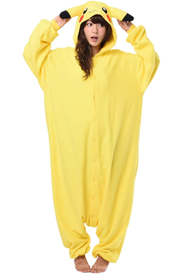 Pikachu: Kigurumi (Unisex 165-175cm) Alt Japansk