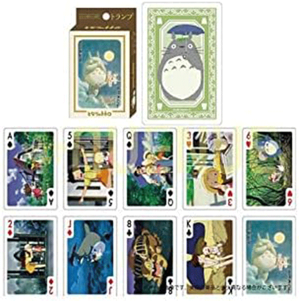 Playing Cards: My Neighbor Totoro Alt Japansk