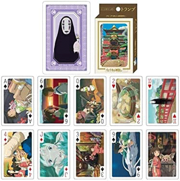 Playing Cards: Spirited Away Alt Japansk