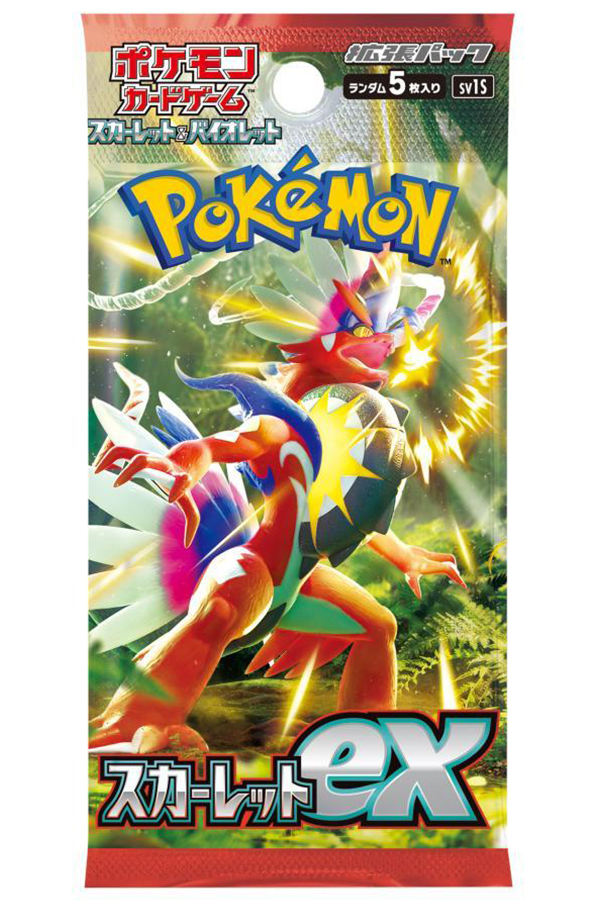 Pokemon Card Game Scarlet & Violet Expansion Pack Scarlet EX Alt Japansk