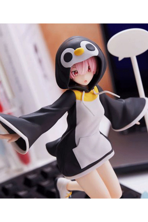 Ram Penguin Kigurumi: Re:Zero Alt Japansk